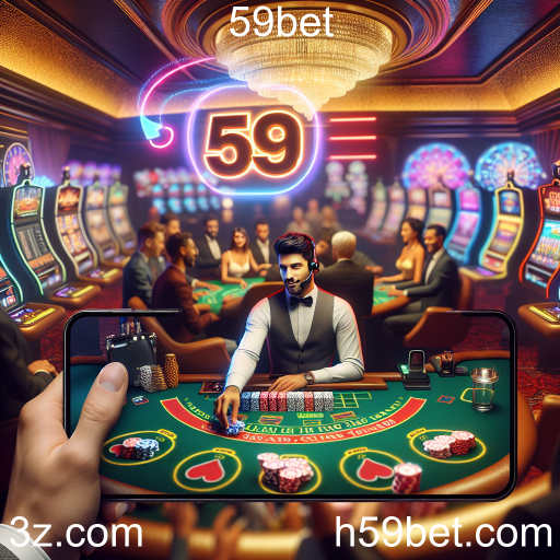 A Experiência Imersiva do Cassino Ao Vivo no 59bet